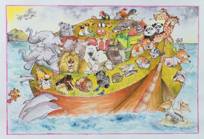 Noahs Crazy Ark, 1999 by Maylee Christie